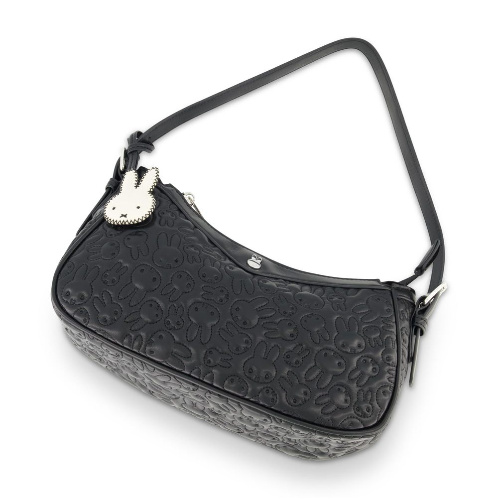 Miffy Bag, Quilted Mini Handbag With Adjustable Shoulder Strap, T_T - Picture 5 of 6